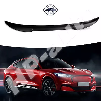 Rear Trunk Spoiler Wing For Mustang Mach-E 2021-2023 Accessories (Matte Black) • $56.99