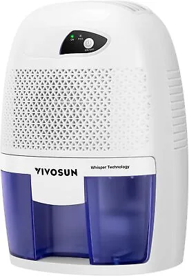 VIVOSUN 500ml Mini Dehumidifier 225 Sq.Ft Indicator Light & Auto Shut-Off  • $34.19