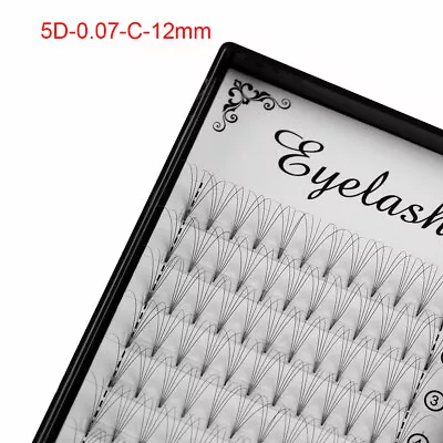 SKONHED Premade Volume Fans Mink Hair Individual Eyelashes Extension C/D Curl • £4.63