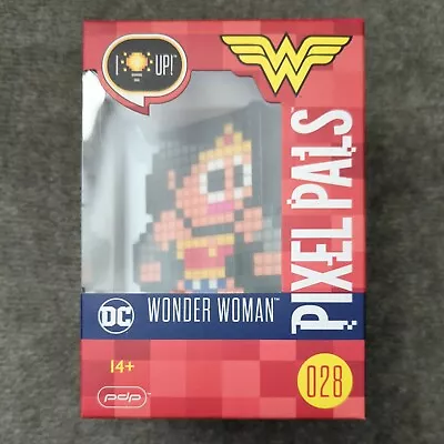 PDP Pixel Pals I Light Up #028 DC Wonder Woman Action Figure • $33.88