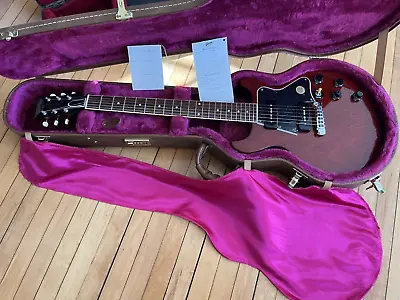 1996 Gibson Custom Shop Les Paul Special DC 1960 Reissue W Cherry Finish W P90s • $2100