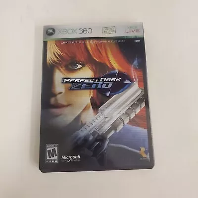 Perfect Dark Zero --Limited Collector's Edition (Microsoft Xbox 360) Steelbook • $12.99