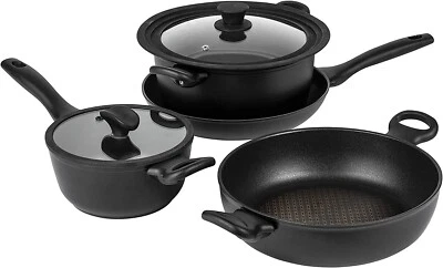 £109.99 • Buy Prestige X Nadiya Stackable Induction Hob Pan Set 🔥BRAND NEW&SEALED🔥