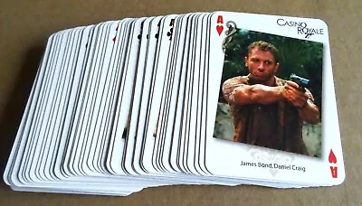 Multi-list Of 007 James Bond Playing Cards Casino Royale   Single Cards  • £1.25