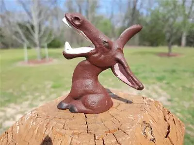 Cast Iron Soda Pop Beer Bottle Opener Laughing Donkey Jackass Democrat Mascot • $7.99