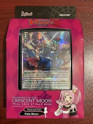 Cardfight Vanguard Vge-g-td07 Illusionist Of The Crescent Moon Trial Deck Sealed • $70
