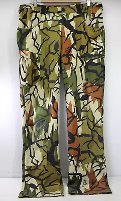 Vintage Predator Camo Men's Large  Polyester Stretch Cargo Hunting Pants • $39.99