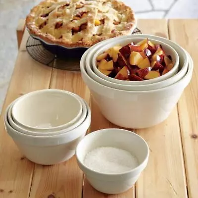 Mason Cash Ceramic Pudding Basin (White) - 250mL • $17.31