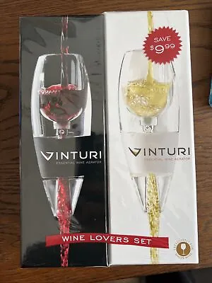 Vinturi Essential Wine Aerator Set -  Red & White - NIB • $30.74