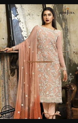 £39.99 • Buy BN STITCHED ASIM JOFA PINK STITCHED SUIT SIZE S Khaadi Maria B Sana Safinaz