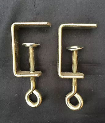 £8.90 • Buy KNITTING MACHINE, SET OF TWO TABLE CLAMPS In Very Good Condition
