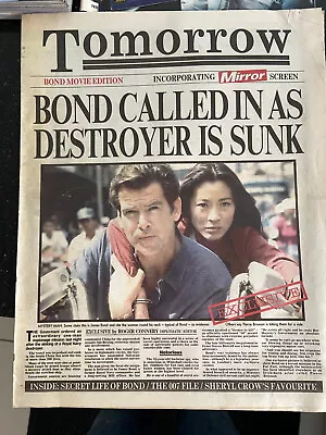 James Bond Newspapers & Magazines Pierce Brosnan 007 Goldeneye • £5