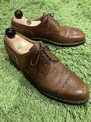 Vass Budapest Alt Wein Men's Shoes Tan 40 EU 7.5D US Excellent Condition • $295