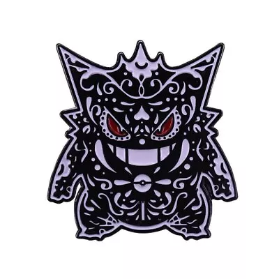 £5.29 • Buy Gengar Pin Pokemon Day Of The Dead Halloween Candy Skull Enamel Pin Badge 