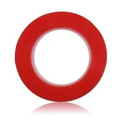 2mm X 25m Red 3M Double Sided High Quality Adhesive Fixing Tape Repair • £3.25