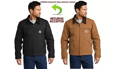 $99.95 • Buy New Carhartt® Duck Detroit Jacket 103828 Mens Work Jacket