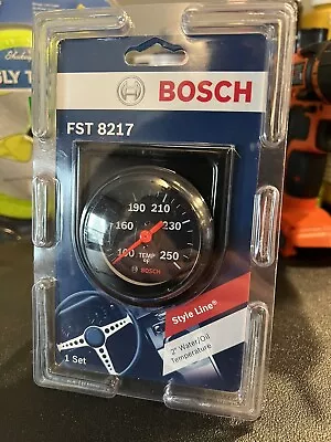 Bosch FST8217 Style Line 2  Mechanical Water/Oil Temp Gauge • $29.97