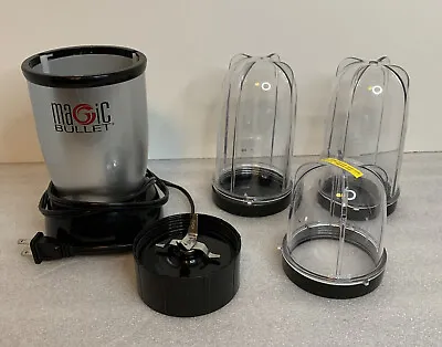 Magic Bullet Blender￼ MB1001B 3 Containers 1 Blade Powerful 250W • $16.25