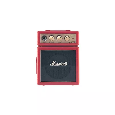 Marshall MS-2R 1-Watt Battery Powered Red Micro Amp - Red  New! • $69.95