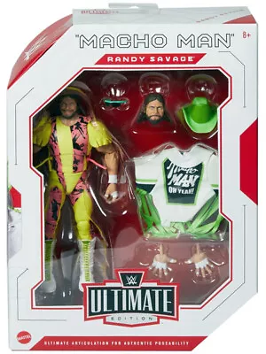 WWE Ultimate Edition Macho Man Randy Savage Action Figure Brand New And In Stock • $39.99