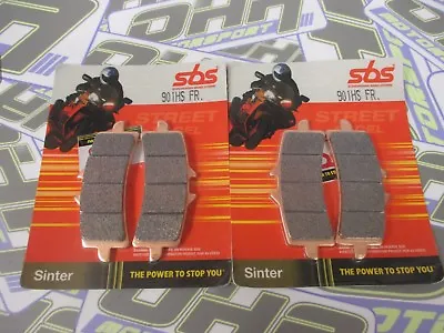 SBS HS Street Sinter HH  Brake Pads For Kawasaki ZZR1400 Performance Sport • £59.20