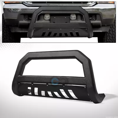 Fits 99-04 Ford F250/F350/00+ Excursion Textured Black AVT Bull Bar Grille Guard • $178.95