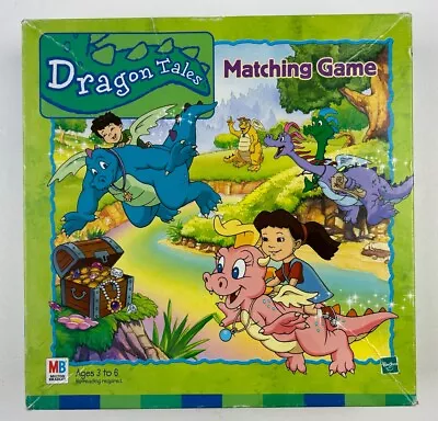 Vintage Dragon Tales Matching Game Board Game Milton Bradley COMPLETE 2000 • $9.99