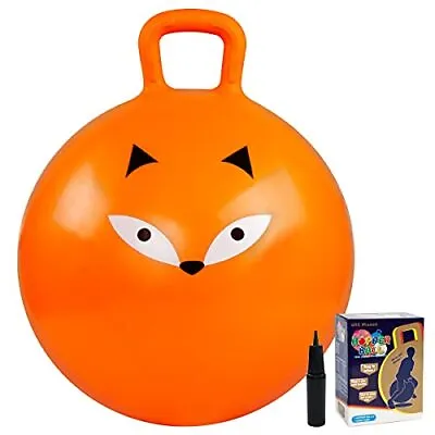 $30.64 • Buy Jumping Ball Hopper Ball Hoppity Hop Bouncy Ball With Handle For Kids Age 3-6...