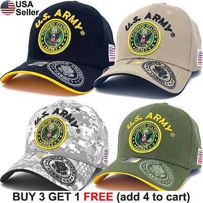 US Army Logo Cap USA Hat U.S. Military United States Armed Forces Patriot Strong • $14.13