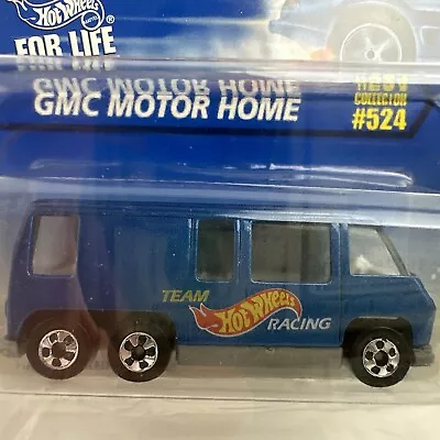 1997 Hot Wheels Vintage GMC Motor Home W/5 Spoke Wheels #524 Blue Mint & Protect • $5.50