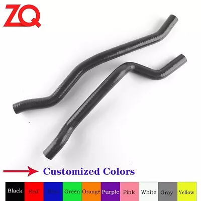 Black For Suzuki King Quad 450/500 750/700 2005-2013 Silicone Radiator Hose Kit • $44.99