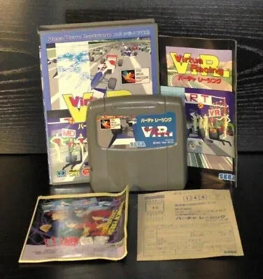 Virtua Racing V.R. Sega Genesis CIB Complete Console System Cartridge Cart VR • $49.99