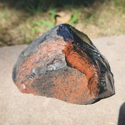 Mahogany Obsidian Specimen - Rough Unpolished - 1 Lbs • $25