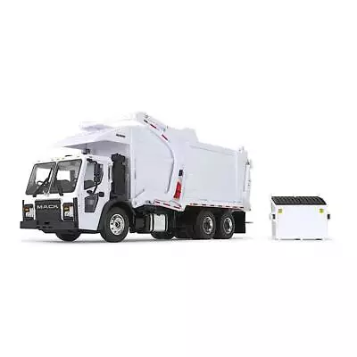 First Gear 1/34 Mack LR W/ McNeilus Meridian Front Loader & Dumpster 10-4235 • $123.50