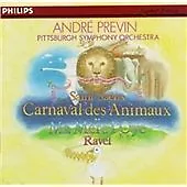 Andre Previn : Saint-Saens - Carnival Des Animaux & Mau CD Fast And FREE P & P • £2.65