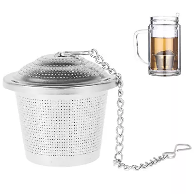 304 Stainless Steel Tea Infuser Premium Tea Filter Mesh Tea Sieve Kitchen Cak • $8.39