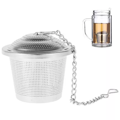 304 Stainless Steel Tea Infuser Premium Tea Filter Mesh Tea Sieve Kitchen Tool • $8.49