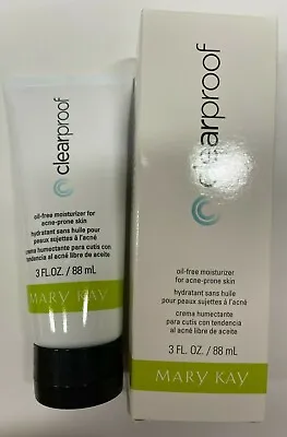 Mary Kay Clear Proof Oil-Free Moisturizer For Acne-Prone Skin - 3oz NEW IN BOX ! • $18.99