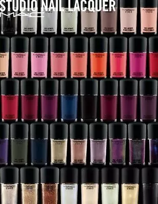 MAC Nail Lacquer Nail Polish 100% Authentic New In Box Choose Your Shade • $14.99