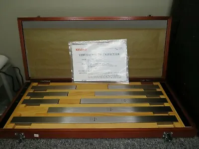 Mitutoyo 516-752-26 8PC Metric SQUARE LONG BLOCK ASME 0 NEW - OX22 • $4999.98