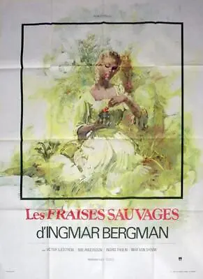 Wild Strawberries - Ingmar Bergman - Surrealism - Reissue Large Movie Poster • $129.99