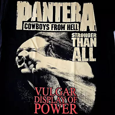 Free SAME DAY SHIPPING Classic PANTERA VULGAR DISPLAY COWBOYS FROM HELL LARGE • $17.99