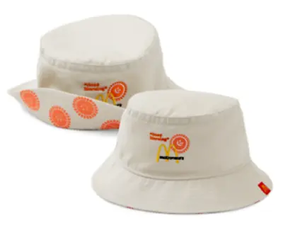 McDonald's Retro Style Good Morning Breakfast Logo Bucket Hat - NEW • $26