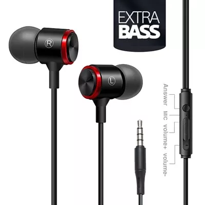 £3.49 • Buy Earphones Samsung Headphones Super Bass In-Ear Earbuds For Samsung Mobiles