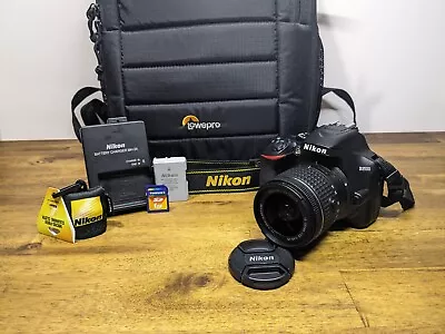 Nikon D3500 24.2MP DSLR Camera + 18-55mm VR Lens Bundle - Low Shutter Count! • $579