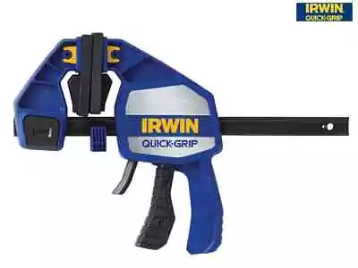 Irwin Quick-Grip 10505942 Heavy Duty One-Handed Bar Clamp / Spreader 150mm / 6  • £22.99