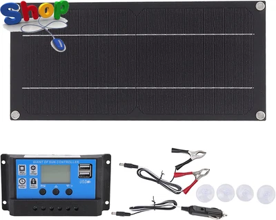 £57.17 • Buy Optimum Quality 600W  18V  Solar  Panel  Kit  100A  Battery  Charger  Controller
