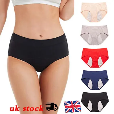 £11.89 • Buy 5PC Leakproof Underwear Women Incontinence Colourful Leak Proof Protective Pants