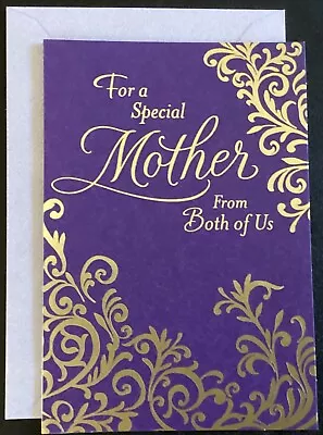 Happy Mothers Day Card From Both Of Us Hallmark Greeting Card Thoughtful • $2.10