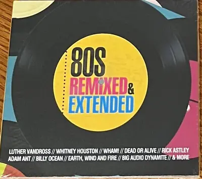 Various Artists  80s Remixed & Extended  Brand New 2016 Uk 3cd Album Import • $14.95